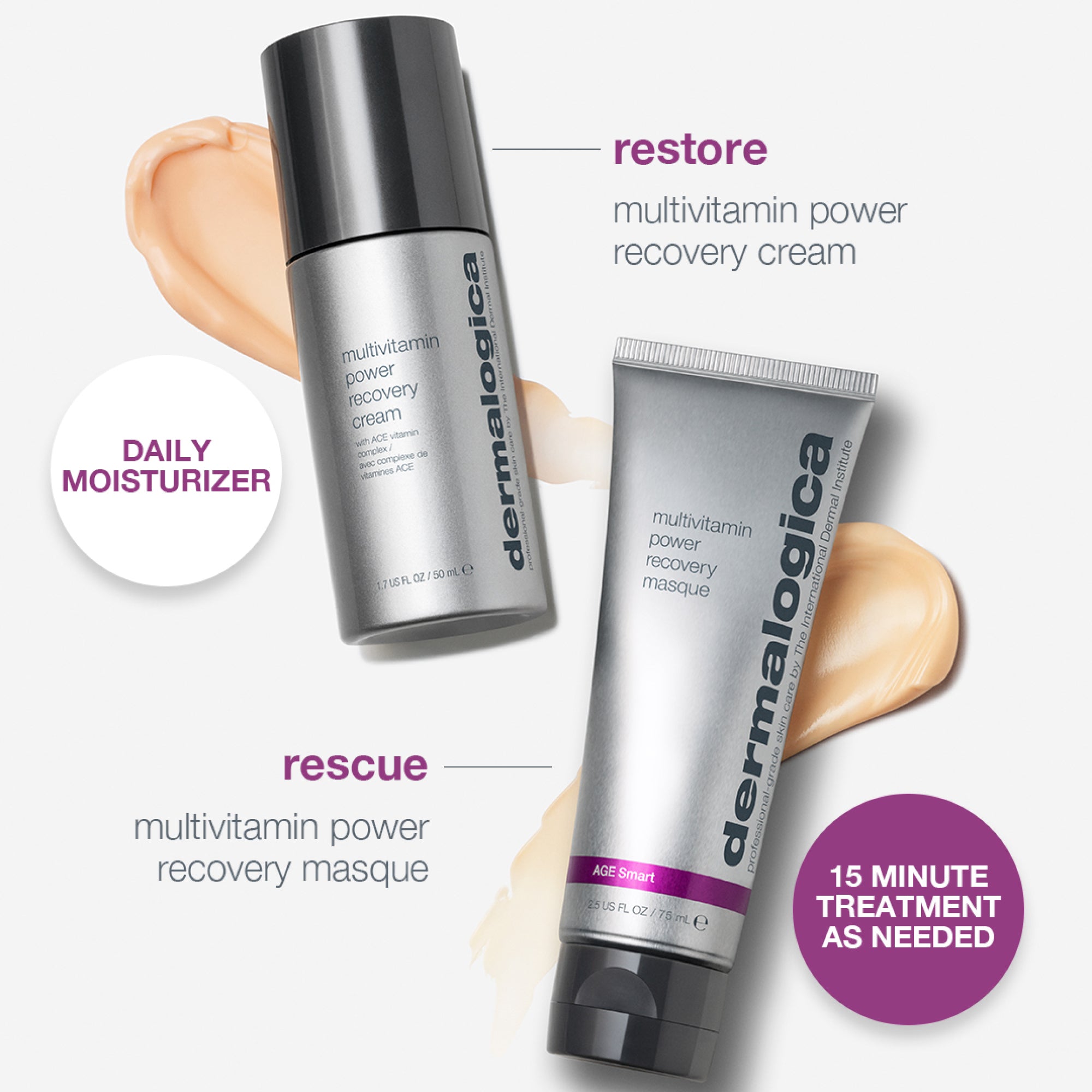 Dermalogica Pro outlet Multivitamin Power Recovery Masque 6 oz