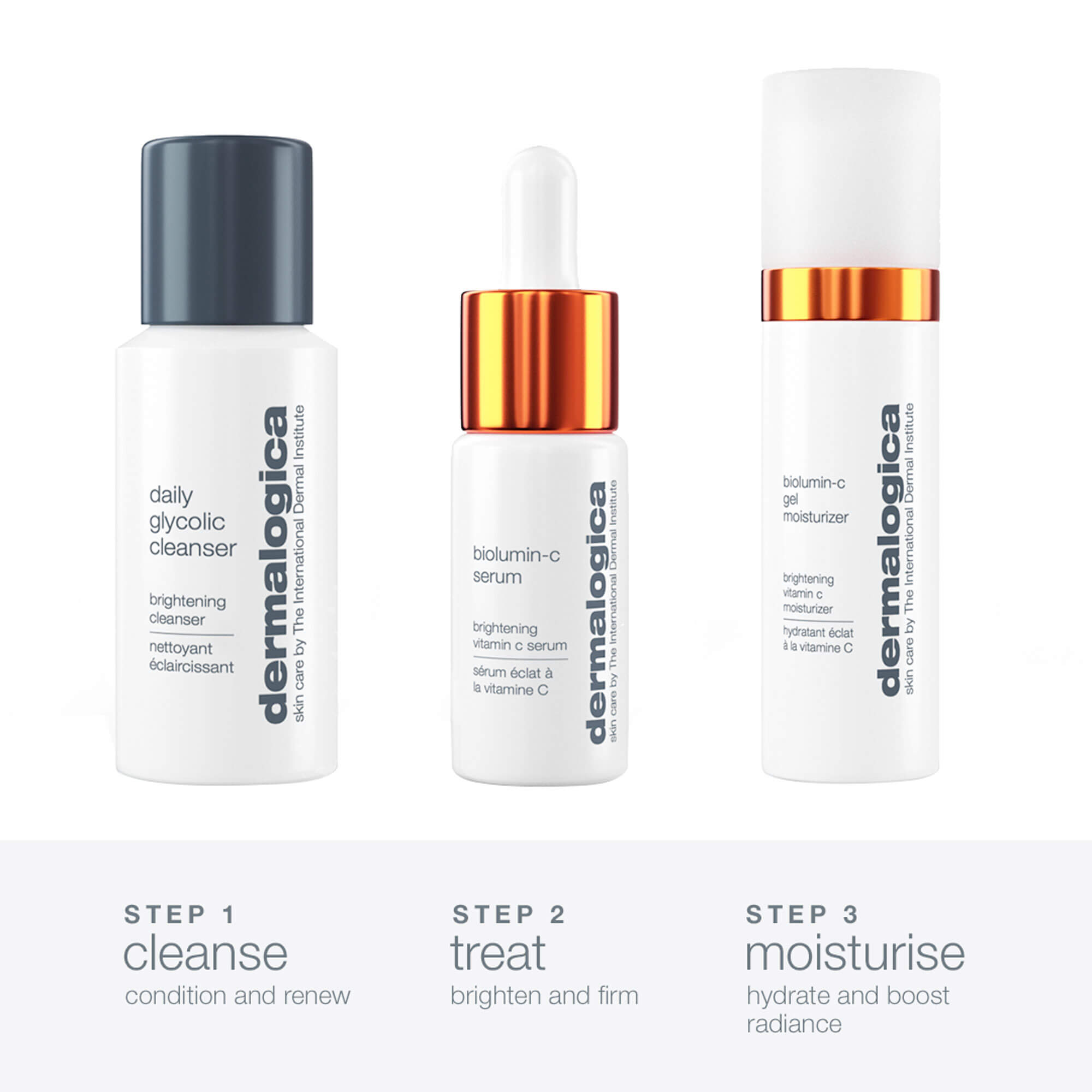 Factory the brighter skin set dermalogica